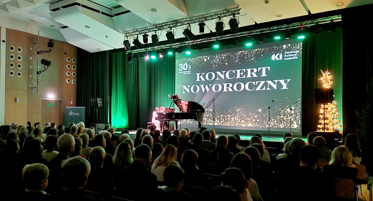 uroczystosci-festyny-rajdy-koncerty, KONCERT NOWOROCZNY CENTRUM KULTURY IZABELIN - zdjęcie, fotografia