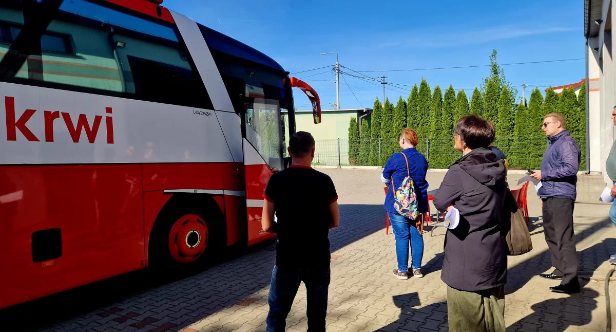 krwiodawstwo, AKCJA KRWIODAWSTWA BORZĘCIN DUŻY - zdjęcie, fotografia
