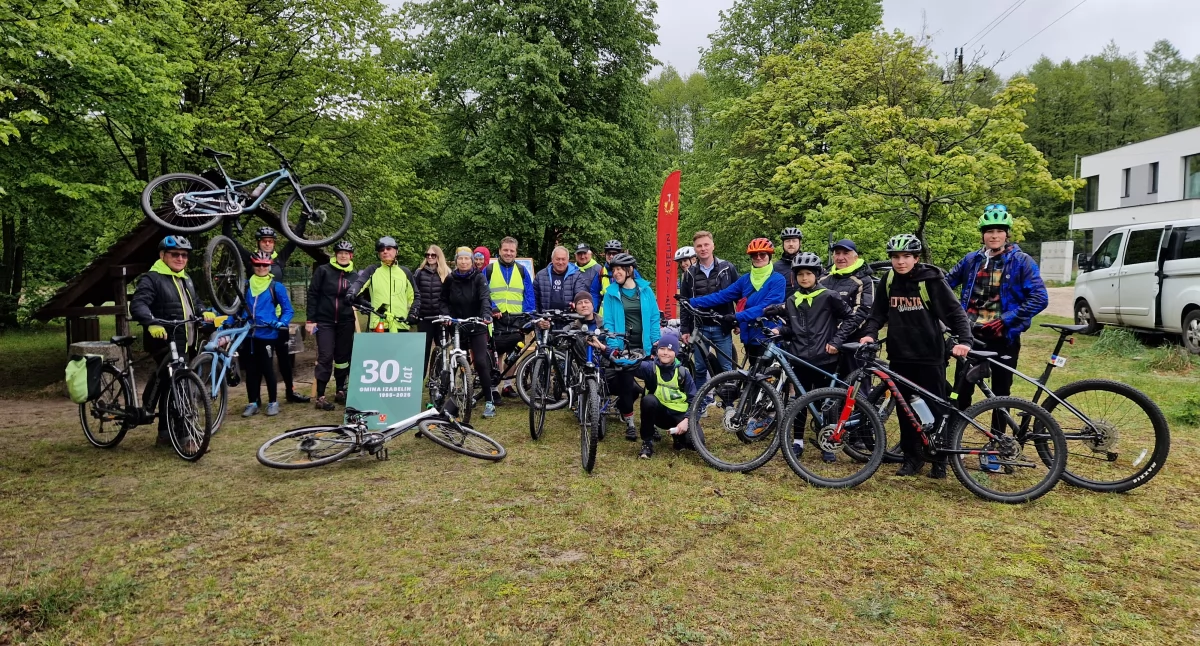 kolarstwo-szosowe-terenowe-mtb, ROWEROWY LECIE GMINY IZABELIN - zdjęcie, fotografia