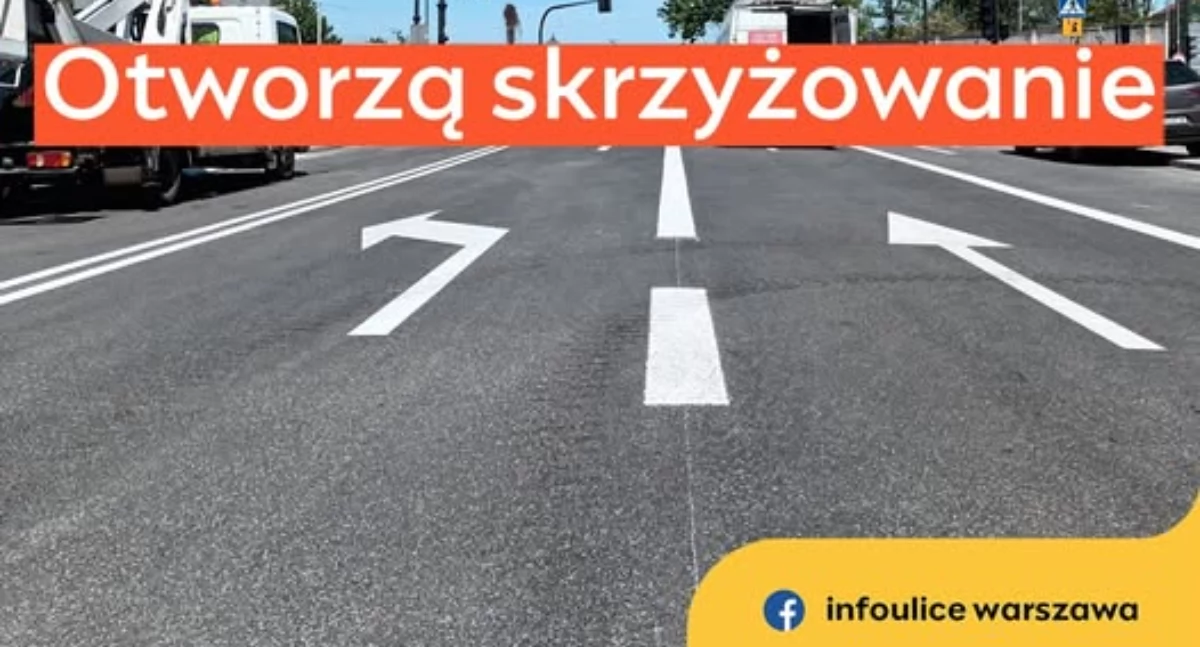 inwestycje, remonty, ztm, PIĄTEK OTWORZĄ SKRZYŻOWANIE MOŚCISKACH - zdjęcie, fotografia