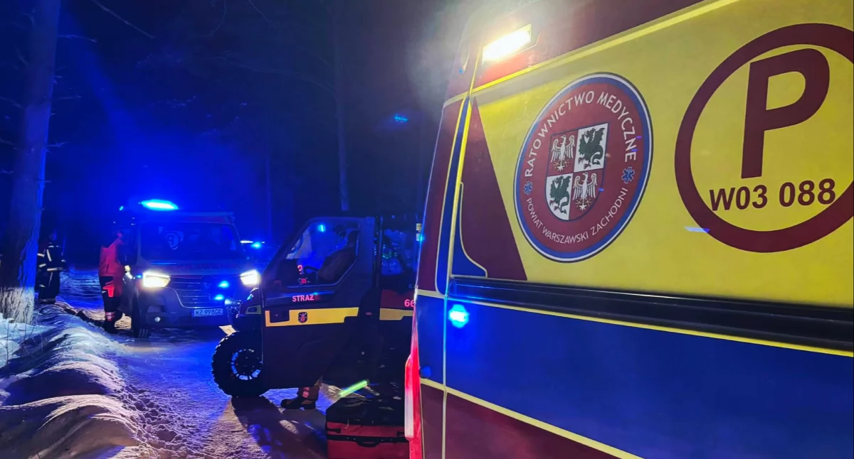 interwencje, TRAGICZNY FINAŁ SPACERU KAMPINOSKIM PARKU NARODOWYM - zdjęcie, fotografia