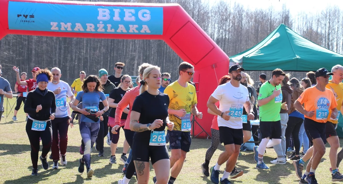 bieganie, ZMARŹLAKA - zdjęcie, fotografia
