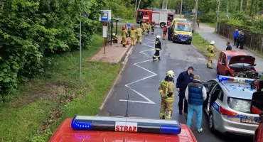 WYPADEK NA UL. SIERAKOWSKIEJ