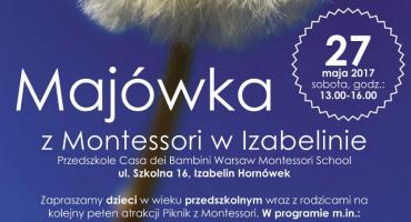 ZAPROSZENIE NA MAJÓWKĘ DO PRZEDSZKOLA MONTESSORI